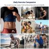Men Heat Trapping Shirt Body Shaper Vest Pullover Sauna Sweat Suits Short Sleeve Compression Top - S_M