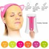 Portable DIY Natural Fruit Vegetable Face Mask Maker + 1Pc Facial Mask Model - ABS