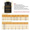 Heat Jacket Vest 3 Heating Gear Adjustable USB Heated Vest Warm Heat Coat Vest w/ 5 Heating Pads For Men Women Winter Outdoor Activity - L