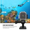 SQ12 HD Waterproof Mini Camera 1080P Infrared Night Video Recorder Sport Digital Camera Support TF Card built in 32GB - black