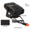 Portable Car Heater Heating Fan 2 in 1 Defroster Demister Windshield Heater Automotive Cooling Fan - 12V