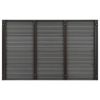 vidaXL Floor Element for Solar Shower Pool Ladder WPC - Gray