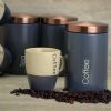 Multiful Piece Essential Houseware Kitchen Storage and Organization Canister Set - Matte Gray - Kitchen Storage