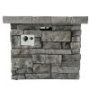 30" SQUARE MGO FIRE PIT - 40 000 BTU - as Pic