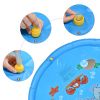 Splash Pad Large Sprinkler Play Mat Fun for Kids, Thicker Summer Outdoor Water Toys Toddler Pool for 3-12 Years Old Children Boys & Girls - LA01