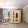 Pentagonal hemlock sauna room - as Pic