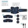 Smart Abdominal Exercise Muscle Fitness Equipment Home - Black blue