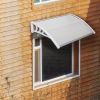 100 x 80 Household Application Door & Window Awnings RT - Transparent