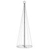 Christmas Cone Tree Warm White 310 LEDs 39.4"x118.1" - Warm white