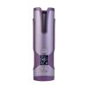 Automatic Hair Curler Wireless Rotating Curling Iron LCD Screen Ceramic Heating Wave Curling Tongs Portable Curler Styler Tools - Purple