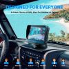 Car Rear View Backup Camera Cars HD Night Vision 4.3" Monitor Back Up Waterproof - Black