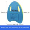 1pc Lightweight Swimming Board; Portable Anti-slip Floating Board For Kids And Adults Swimming Training - Pink