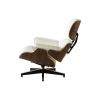 High grade vintage 8 layer leather plywood ergonomic design office chair - White(1)