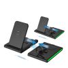 Magnetic Power Tiles 4 In 1 Wireless Charging Station - Black