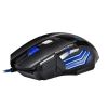 Computer Mouse Gamer Ergonomic Gaming Mouse USB Wired Game Mause 5500 DPI Silent Mice With LED Backlight 7 Button For PC Laptop - black
