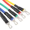 11 PCS Resistance Band Loop Set Exercise Workout Crossfit Fitness Yoga Pilates - as picture