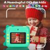 Children Instant Camera Print Camera 1080P Video Photo Digital Camera With Print Paper For Child Birthday Christmas Gift - Pink-2 Rolls