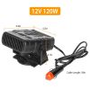 Portable Car Heater Heating Fan 2 in 1 Defroster Demister Windshield Heater Automotive Cooling Fan - 12V