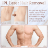 IPL Laser Permanent Hair Removal 999900 Flash 9 Energy Level Body Epilator For Women - Rose Gold - electronics, plastic