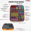 5 Core Audio Interface Mixer 4 Channel PC XLR Bluetooth USB DJ Music Podcast Karaoke Sound Board - MX 4CH - MX 4CH ORG