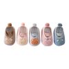 Baby Girl Cartoon Pattern Non-Slip Toddler Shoes With Tail Design Floor Socks - XS (0-6M) - Pink