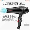 Hair Blow Dryer Lightweight Hair Dryer Ionic Men Women Blower 1875W Ceramic Quiet Styling Pik 5 Core HD - HD BM PRO
