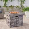 30" SQUARE MGO FIRE PIT - 40 000 BTU - as Pic