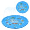 Splash Pad Large Sprinkler Play Mat Fun for Kids, Thicker Summer Outdoor Water Toys Toddler Pool for 3-12 Years Old Children Boys & Girls - LA01