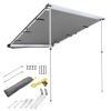 4.6x6.6FT Car Side Awning/Sand - LA01