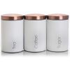 Multiful Piece Essential Houseware Kitchen Storage and Organization Canister Set - Matte White - Kitchen Storage