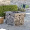 30" SQUARE MGO FIRE PIT - 40 000 BTU - as Pic