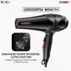Hair Blow Dryer Lightweight Hair Dryer Ionic Men Women Blower 1875W Ceramic Quiet Styling Pik 5 Core HD - HD BM PRO