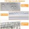 189x69x47in Full Car Cover All Weather UV Protection Automotive Cover 170T Outdoor Universal Full Cover - Silver