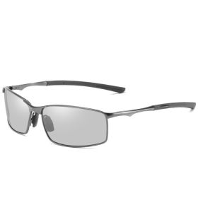 Polarized Sunglasses Driving Glasses Color Changing Glasses Night Vision Goggles (Color: gun frame color changer)