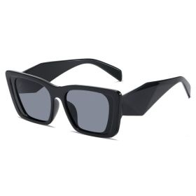 Vintage Square Sunglasses Wide Leg (Color: C1)