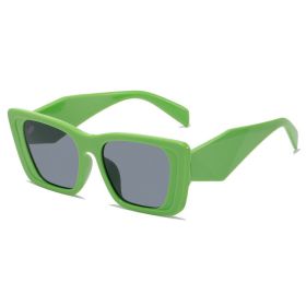 Vintage Square Sunglasses Wide Leg (Color: C3)